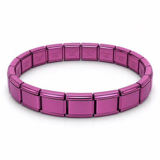 Charm karkötő pink színű