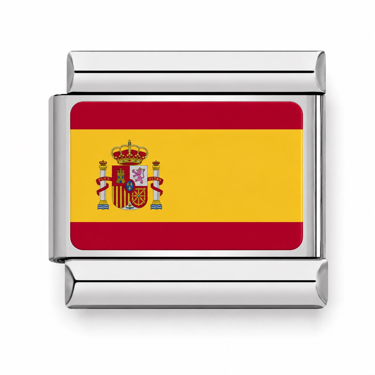SPANYOL ZÁSZLÓ - charm karkötő elem