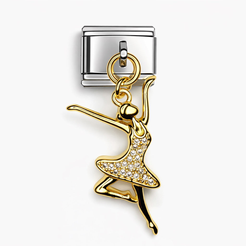 BALERINA  - charm karkötő elem