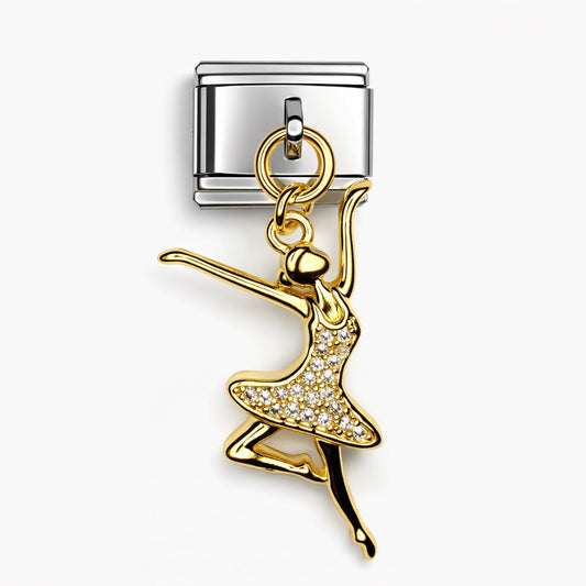 BALERINA  - charm karkötő elem