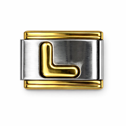 BETŰ - L - charm karkötő elem