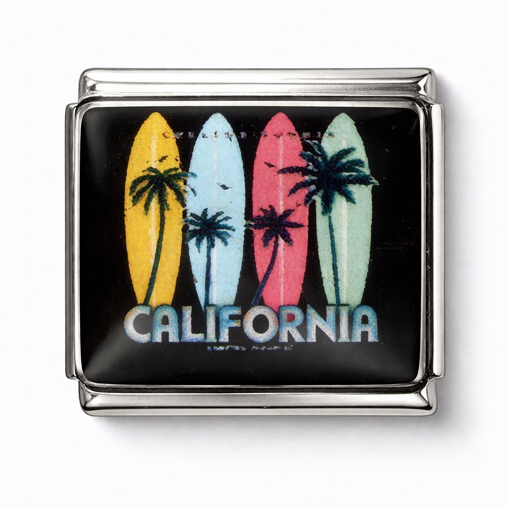 CALIFORNIA  - charm karkötő elem