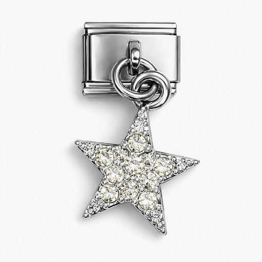 CSILLAG - charm karkötő elem