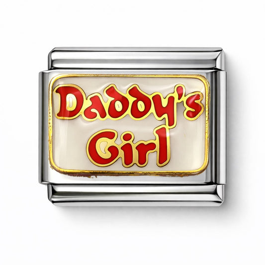 DADDY'S GIRL  - charm karkötő elem