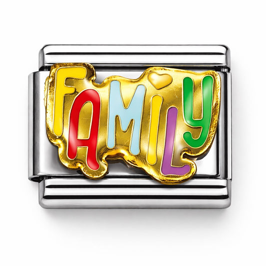 FAMILY - charm karkötő elem