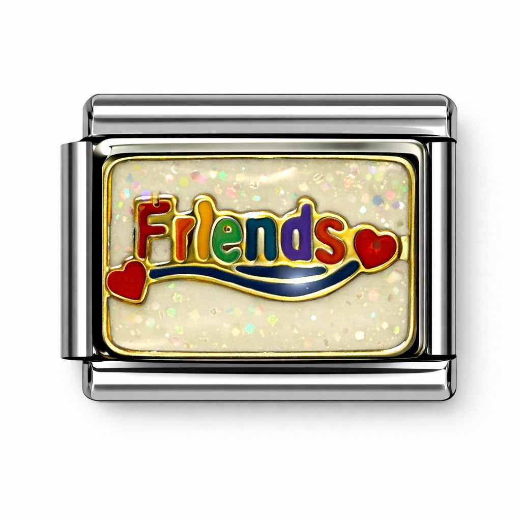 FRIENDS  - charm karkötő elem
