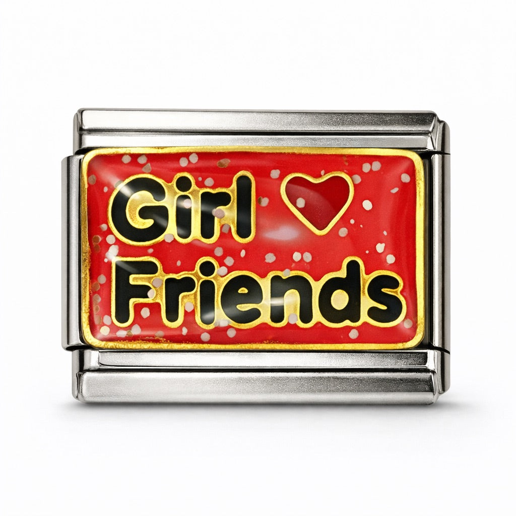 GIRL FRIENDS - charm karkötő elem