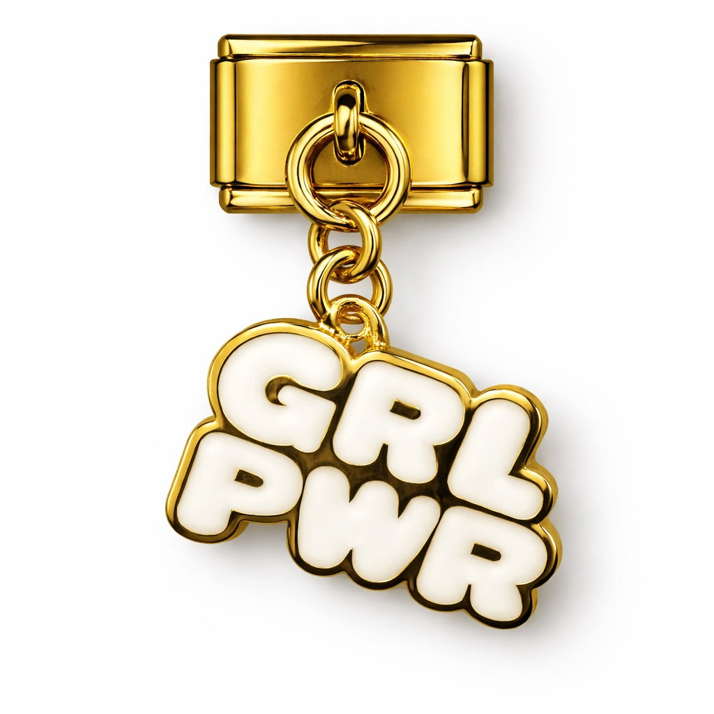 GIRL POWER  - charm karkötő elem