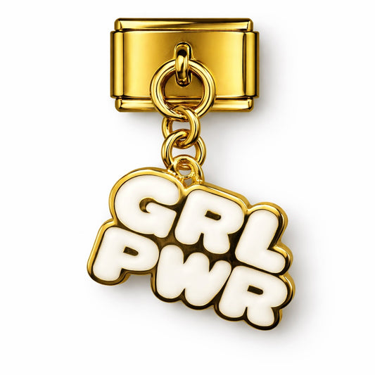 GIRL POWER  - charm karkötő elem