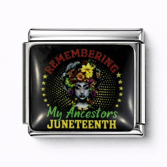 JUNETEENTH  - charm karkötő elem