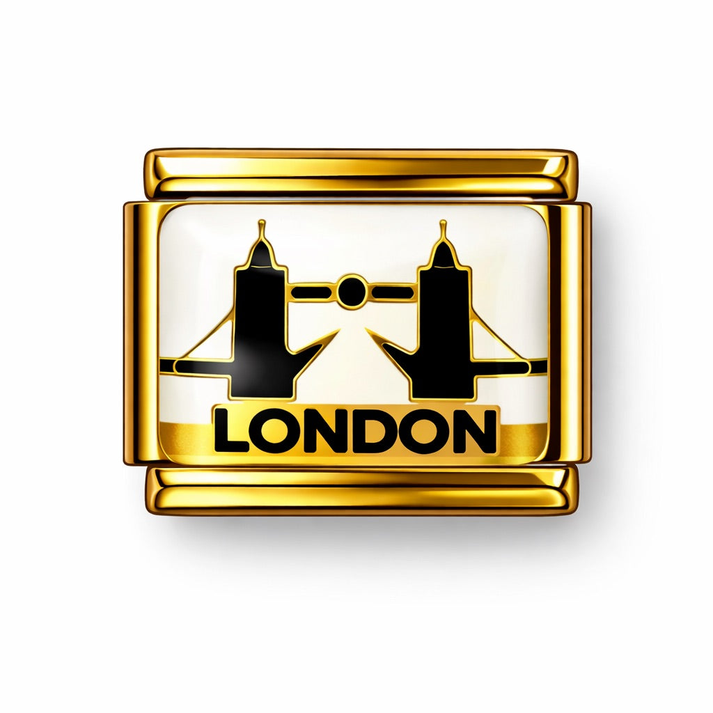 LONDON  - charm karkötő elem