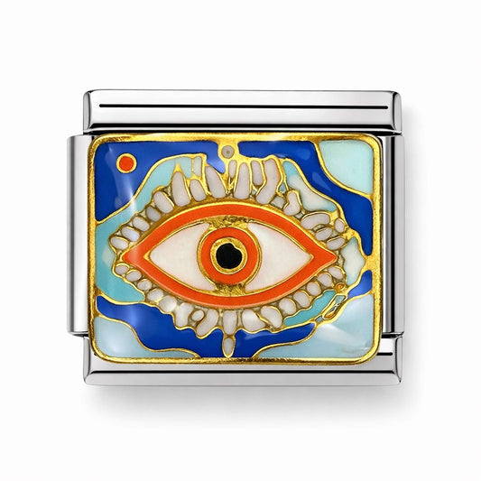 NAZAR VÉDELMEZŐ SZEM - charm karkötő elem