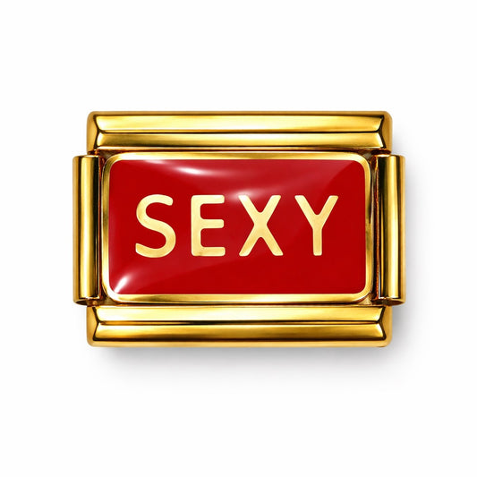 SEXY  - charm karkötő elem